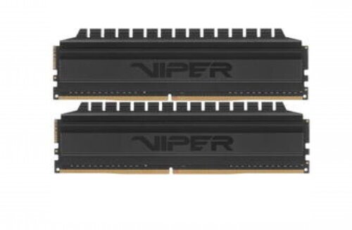 Модуль памяти DDR4 8GB (2*4GB) Patriot Memory PVB48G300C6K Viper 4 Blackout PC4-24000 3000MHz CL16 288-pin XMP радиатор 1.35V RTL