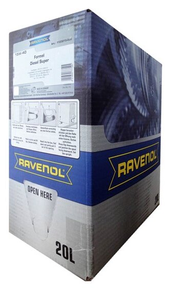 Моторное Масло Ravenol Formel Diesel Super Sae 15w-40 (20л) Ecobox Ravenol арт. 4014835777125