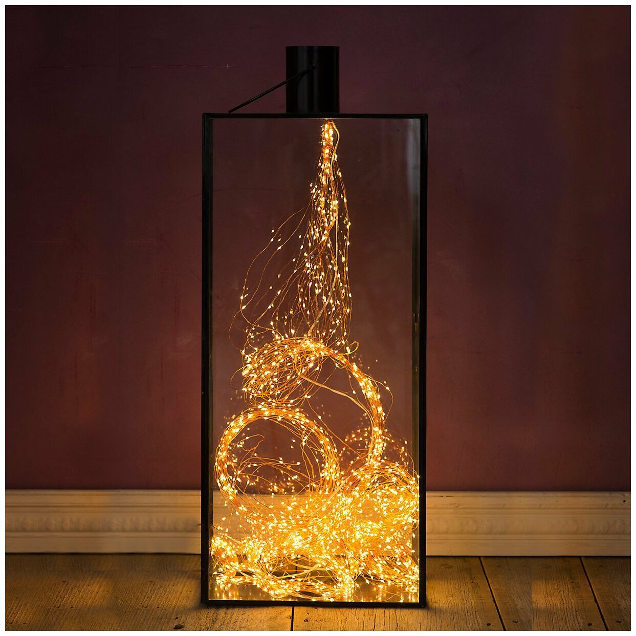 фото Гирлянда "Конский хвост" 10 нитей от сети теплый свет