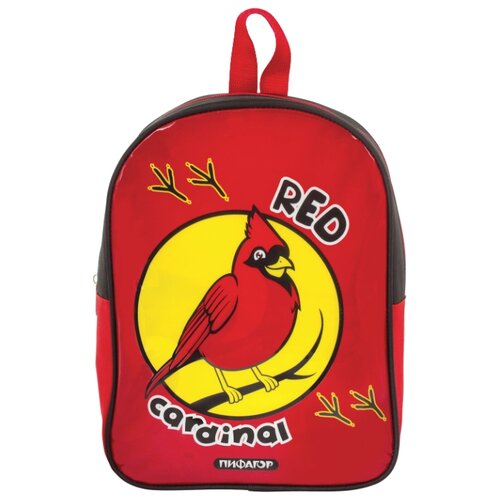 фото Пифагор рюкзак красный кардинал