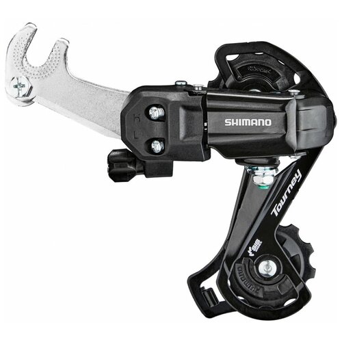 фото Переключатель задний shimano tourney ty200 gs 6/7ск крепление на ось черный erdty200gslb