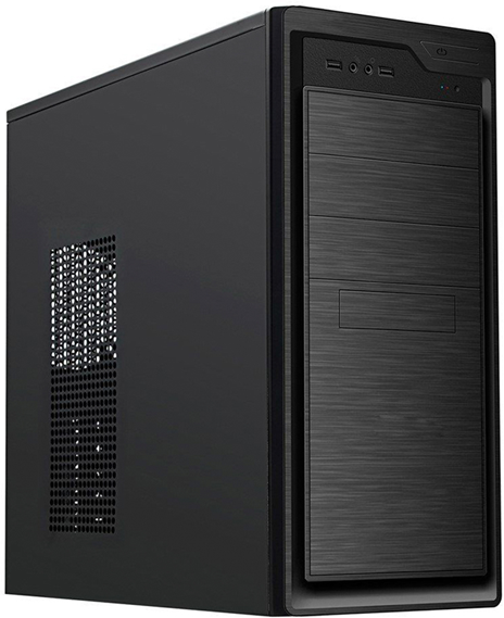 Корпус Powerman MidiTower BA831BK PM-600ATX-F U3.0*2+A(HD) Mid-ATX