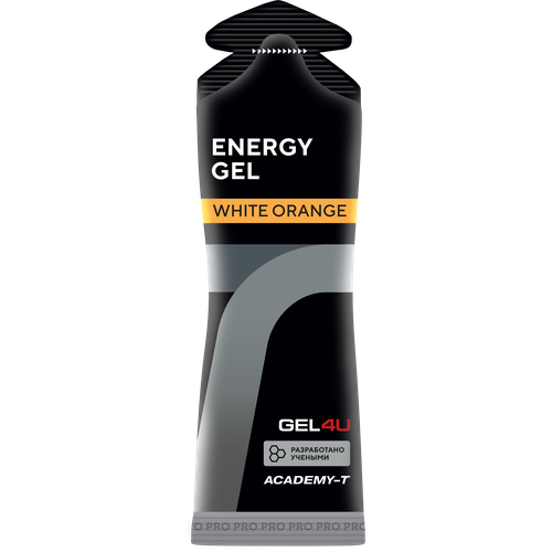 Гель энергетический углеводный GEL4U, вкус Апельсин, 60 гр.3шт.