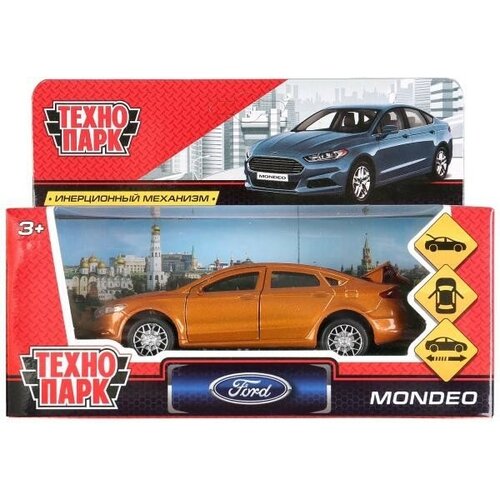 Модель MONDEO-GD Ford Mondeo золотой Технопарк в кор. модель mondeo p sl ford mondeo полиция технопарк в коробке