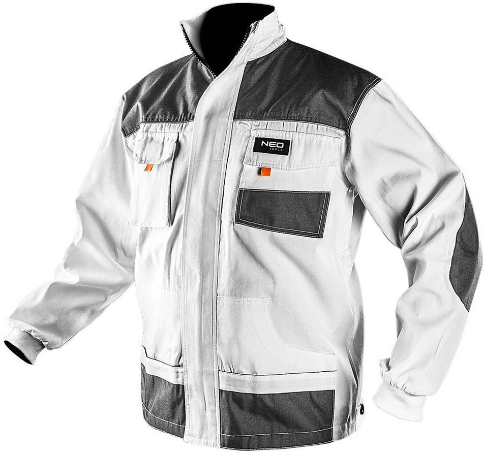 Куртка рабочая NEO Tools рост 170-176 см белая (50 M)