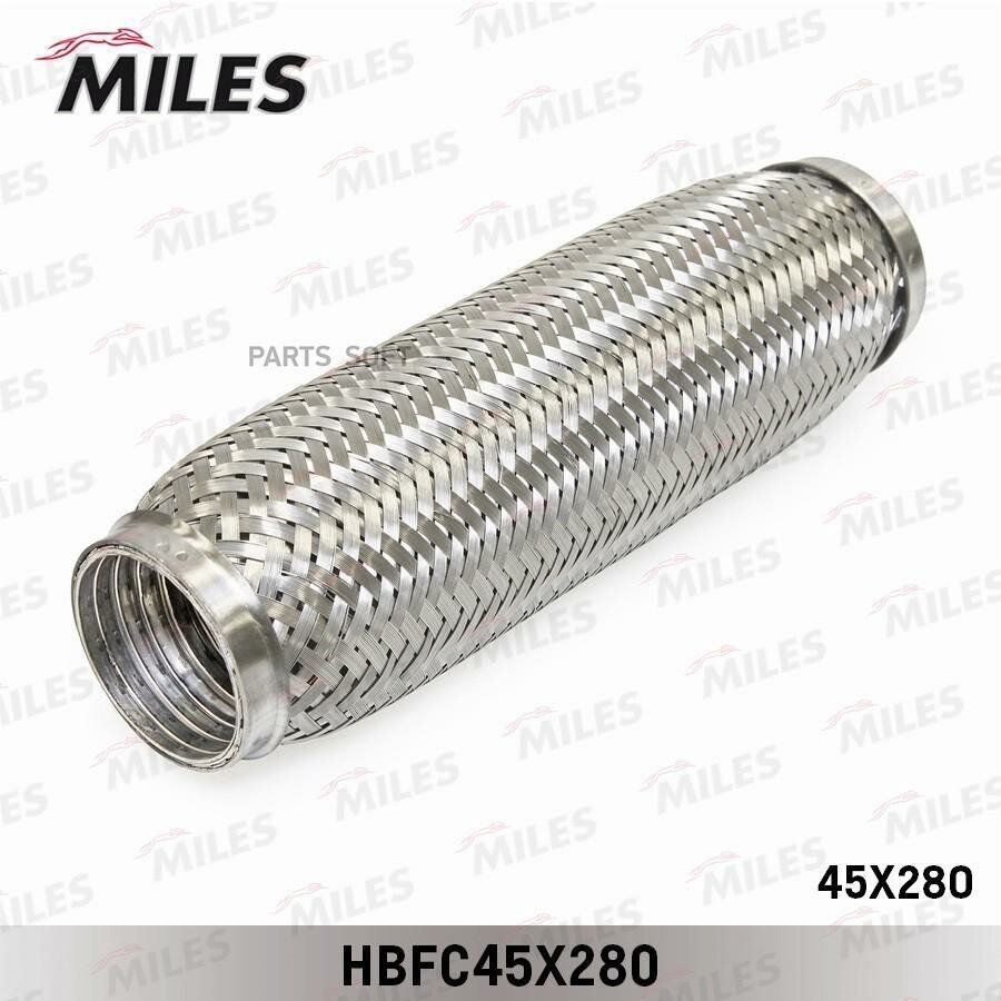 MILES HBFC45X280 Труба гофрированная (гофра) внутренним металлорукавом 45X280 HBFC45X280