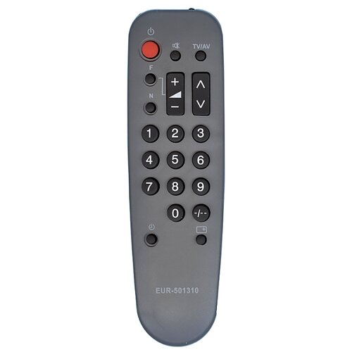 фото Пульт ду huayu eur501310 для телевизоров panasonic tc-14s1rcp/tc-20l3r/tc-21f1/tc-21f2/tc-2105rt/tc-21gf10, серый