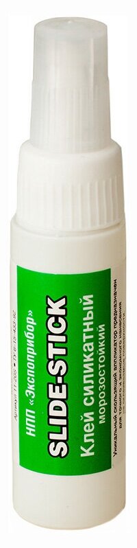 Экспоприбор Клей силикатный SLIDE STICK 30 г 30 мл 11 20S SLIDE STICK