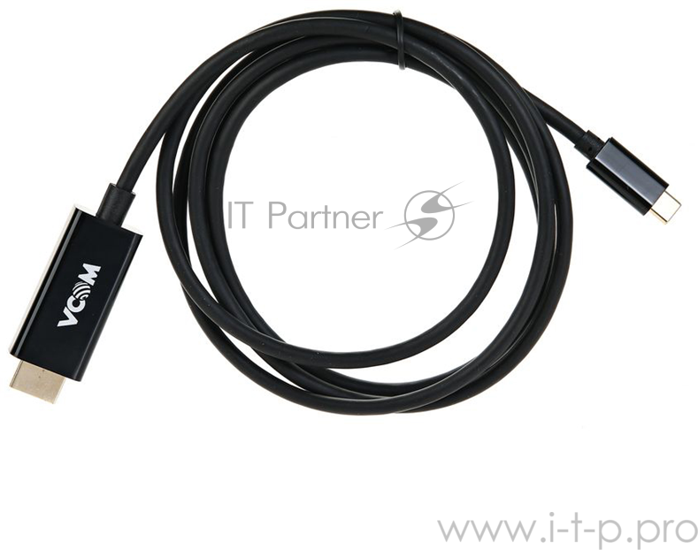 Переходник TV-COM USB Type-C-HDMI , M-F 1,8м Black (CU423C-1.8M_216785) Vcom - фото №11