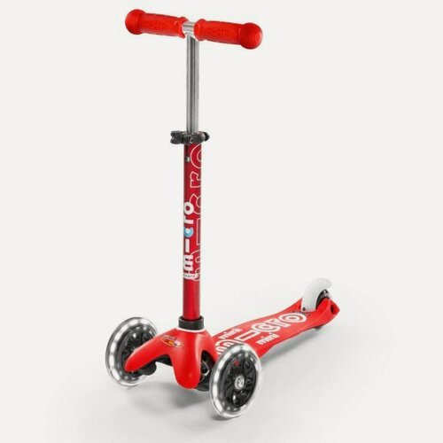 Изображение товара Самокат Micro Mini Deluxe LED Red (Красный)