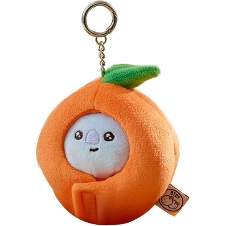 Куклы плюшевые унисекс LINE FRIENDS Orange Party Collection, 12 см, Koala Orange Party Pendant
