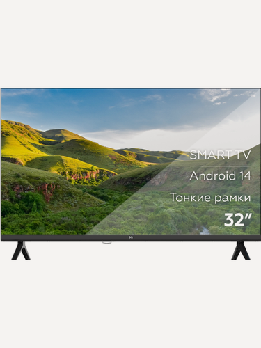 Изображение товара Телевизор BQ 32FS36B 32" LED, HD, черный, смарт ТВ, Android