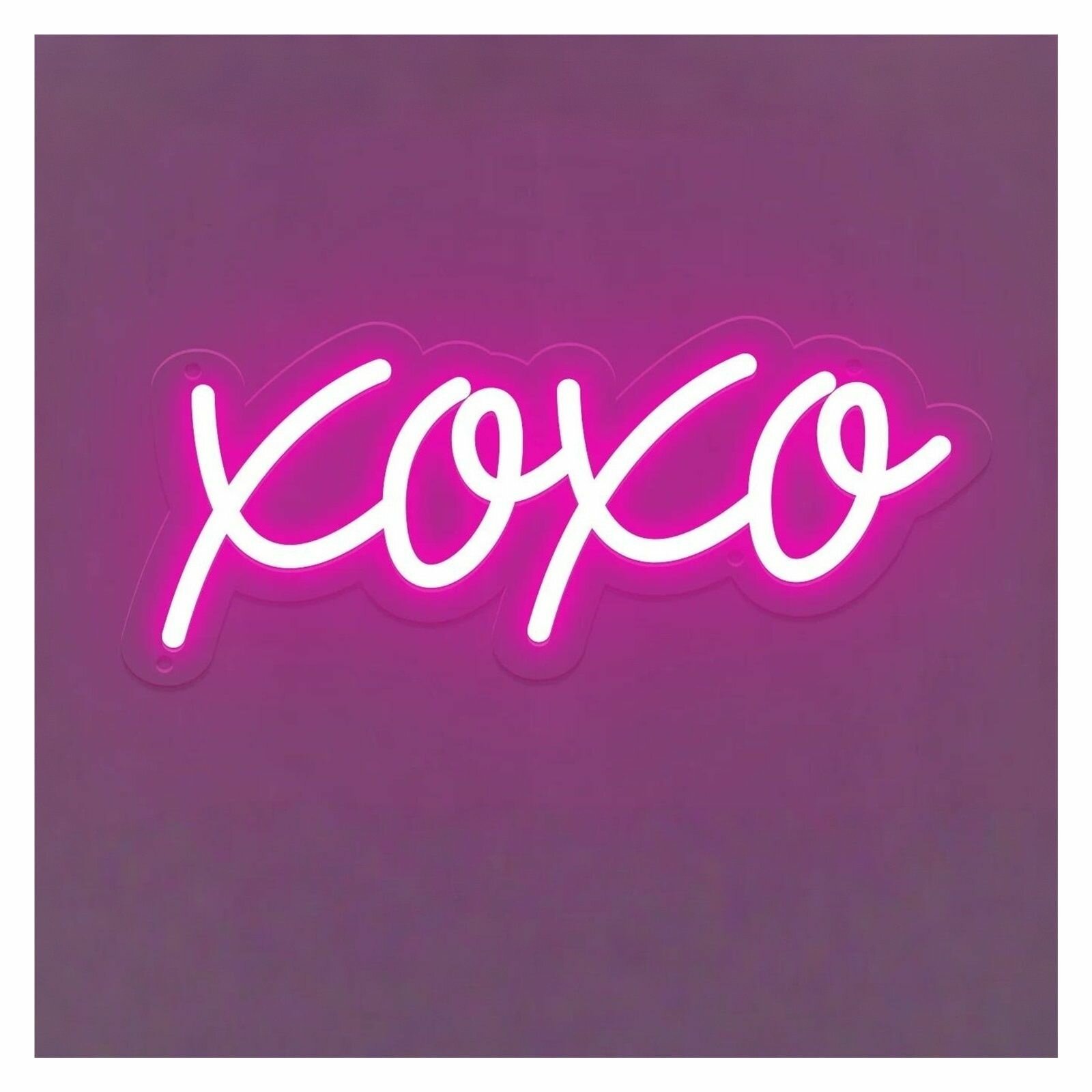 XOXO Неоновая Вывеска 35смx16см