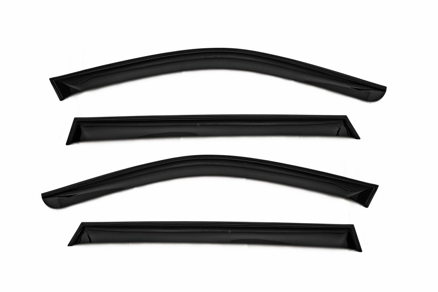 Дефлектор окон (накладной скотч 3М) 4 шт. BMW X5 II (Е70) 2006-2013 БМВ Х5