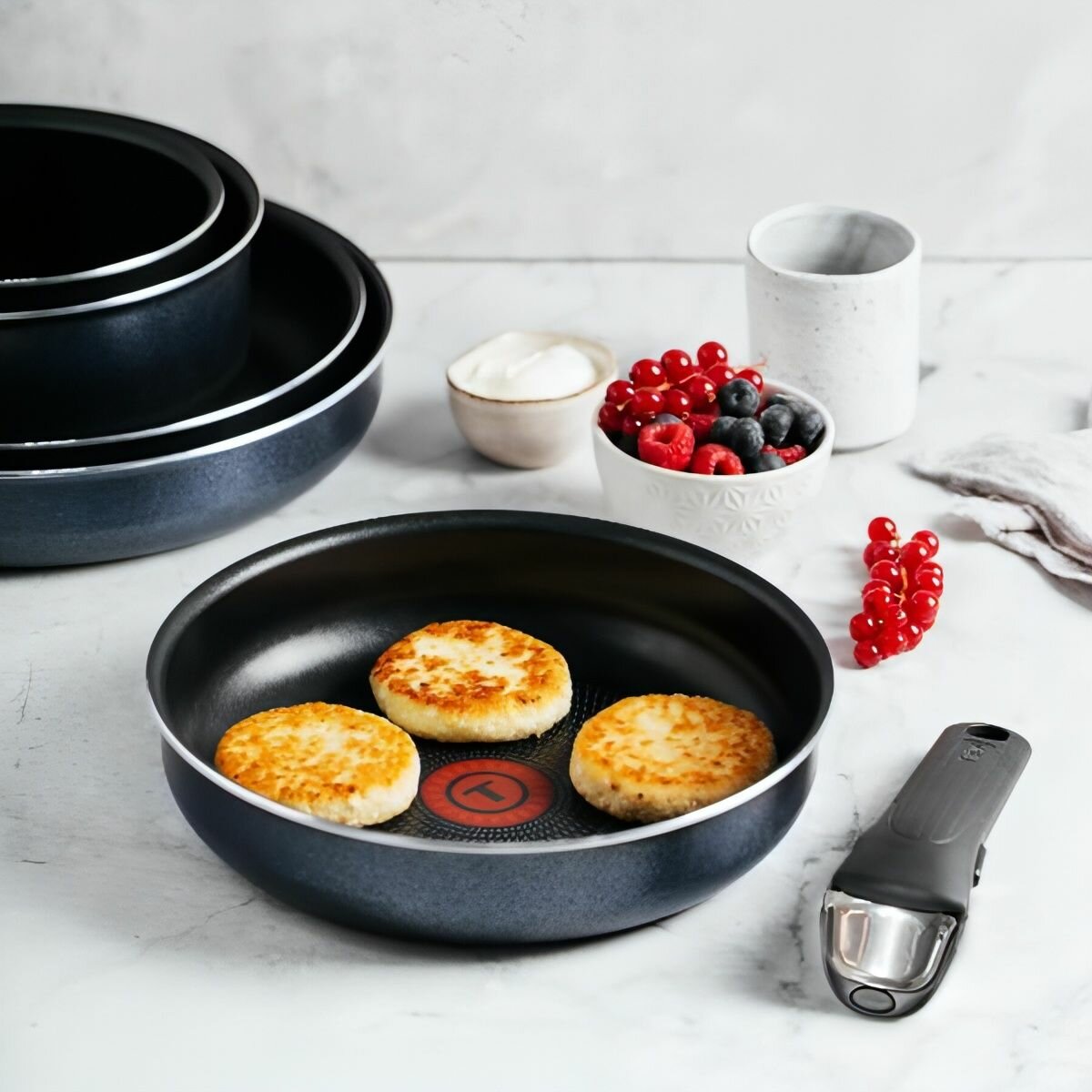 Набор посуды Tefal Ingenio Elementary Cook 10 предметов 4253820 — фото 1