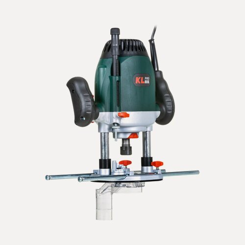 Изображение товара Профессиональная фрезерная машина KLPRO KLEF1205 (сеть, 1800Вт, 9000-23000об/мин, 6-8-12мм)