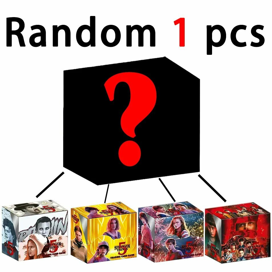 Коллекционная карточная игра «Очень Странные Дела» Bandai, Random 1 pcs