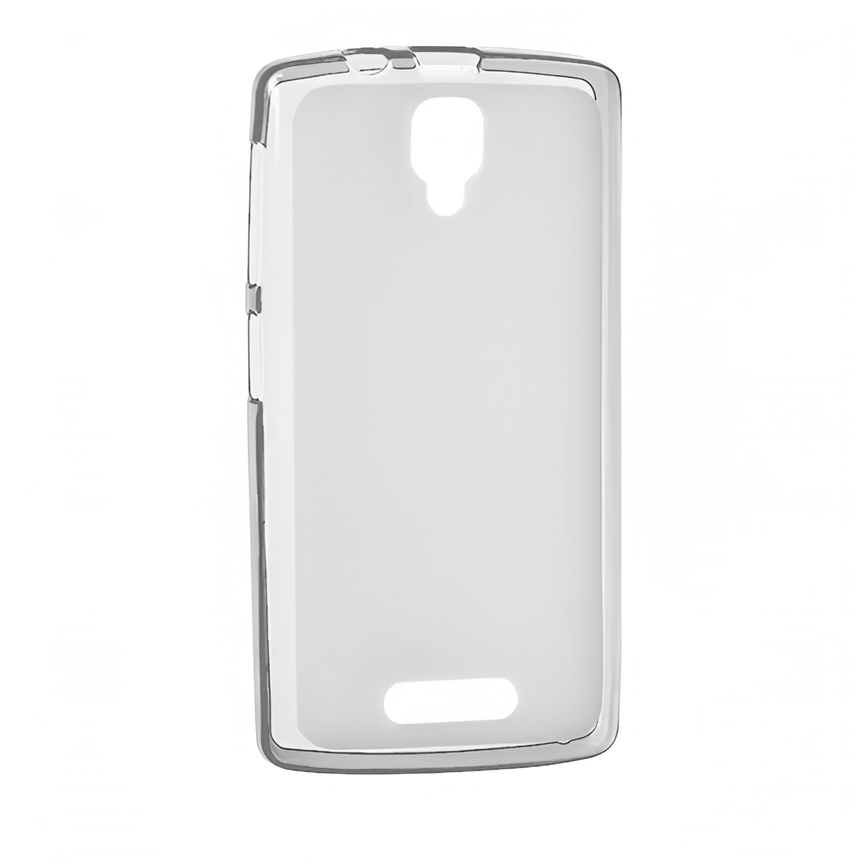 Чехол-накладка для LG Magna clear (Прозрачный) Premium TPU 1.2mm