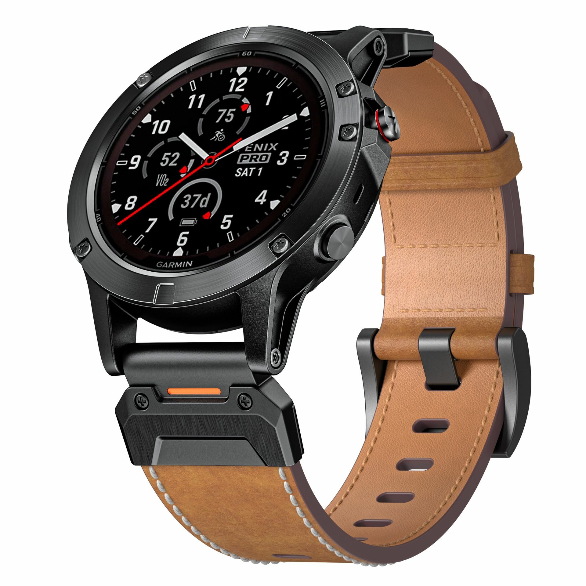 Garmin Fenix 3/5/5X/6X/7X ремешок, 26 мм, из натуральной кожи премиум-класса