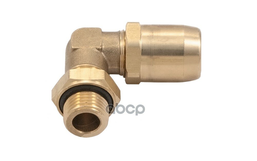 Муфта пневмосистемы Г-образная! (латунь) М16x1.5/d12x1.5 EXOVO арт. 01473E