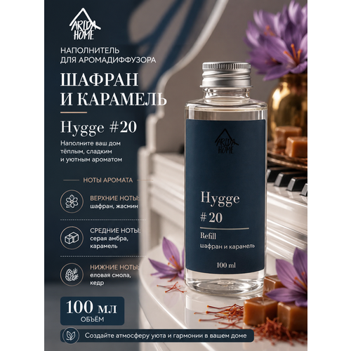 фото Наполнитель для диффузора парфюм для дома hygge рефил arida home