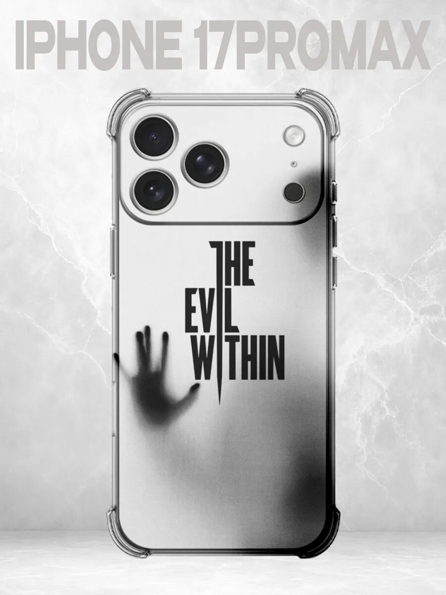 Чехол на iPhone 17 Pro Max хоррор the evil within