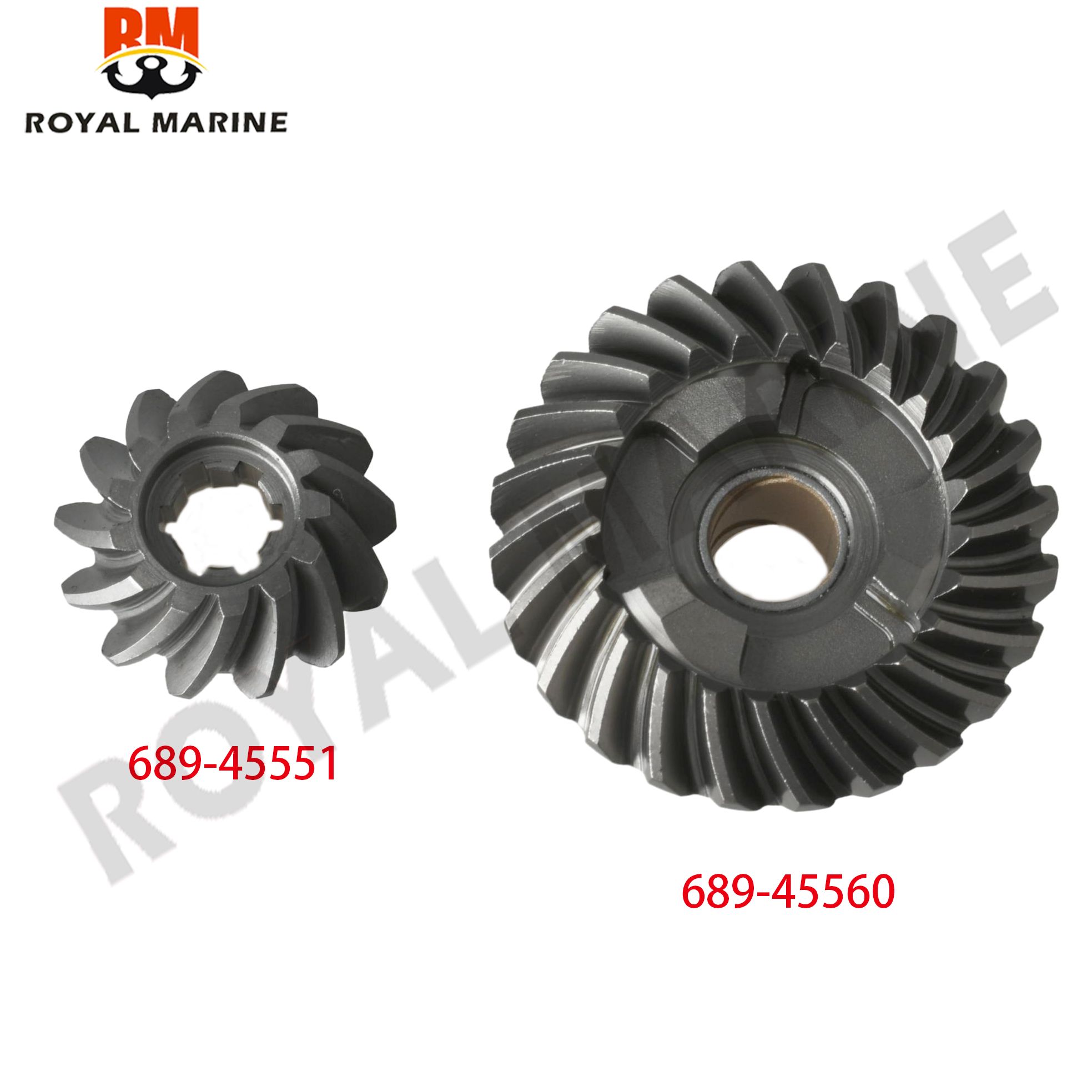ROYAL MARINE Комплект шестерен редуктора 689-45560 для Yamaha 2T 25-30HP
