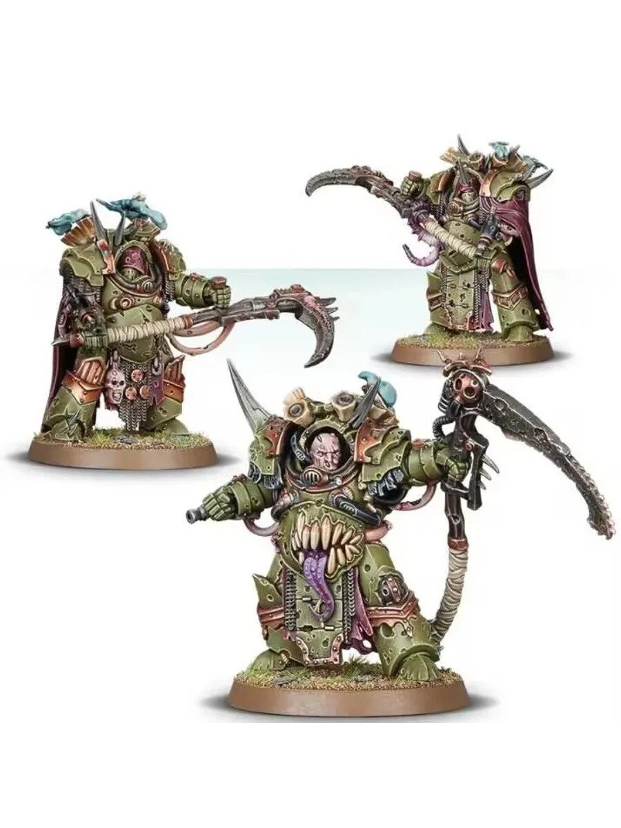 DEATHSHROUD BODYGUARD Warhammer 40K Смоляная модель (не собрана, не окрашена)