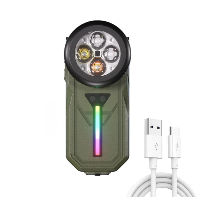 Многофункциональный мини-фонарь LED Maglite Rechargeable Green