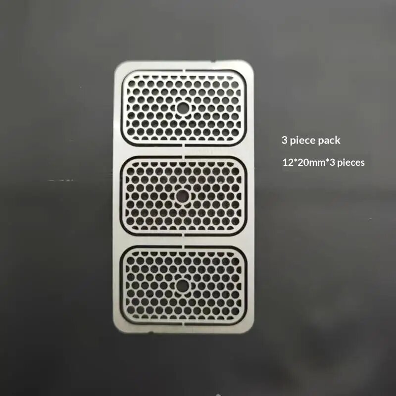 Титановые мембраны для имплантатов GBR, A2, 12x20mm, 3 шт