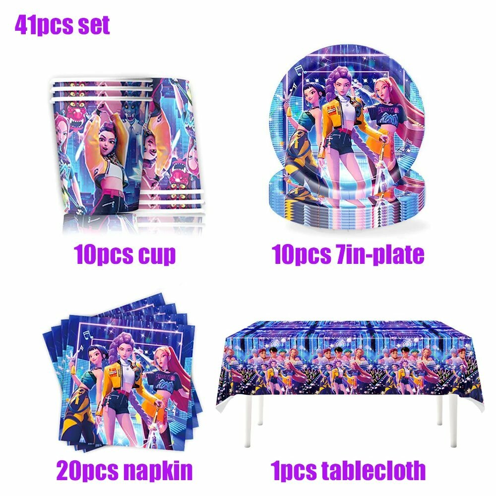 Набор для декора стола K-Pop Hasbro 41pcs