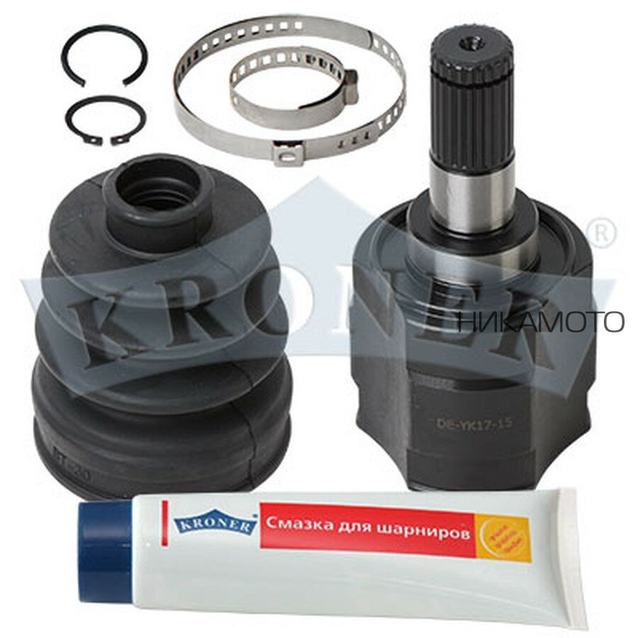 KRONER K103793 ШРУС HYUNDAI I30 (07-)/KIA RIO (11-) (внутр.) (25/22)