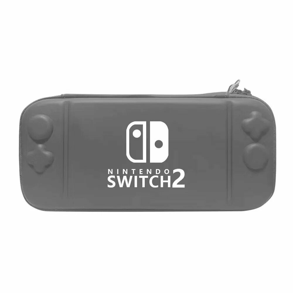 Чехол-кейс для Nintendo Switch 2 с матовой поверхностью, серый, защита для портативной консоли