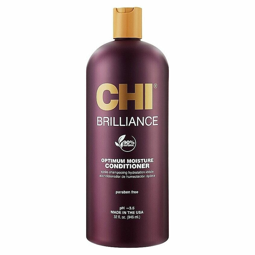 Deep Brilliance Optimum Moisture Conditioner Увлажняющий кондиционер для волос 946 мл