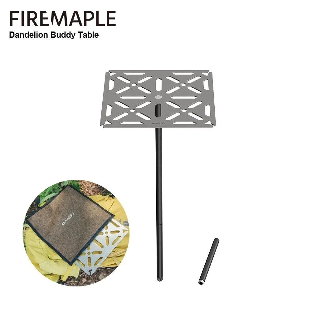 Fire-Maple Алюминиевый складной столик для кемпинга съемный, регулируемый, мини