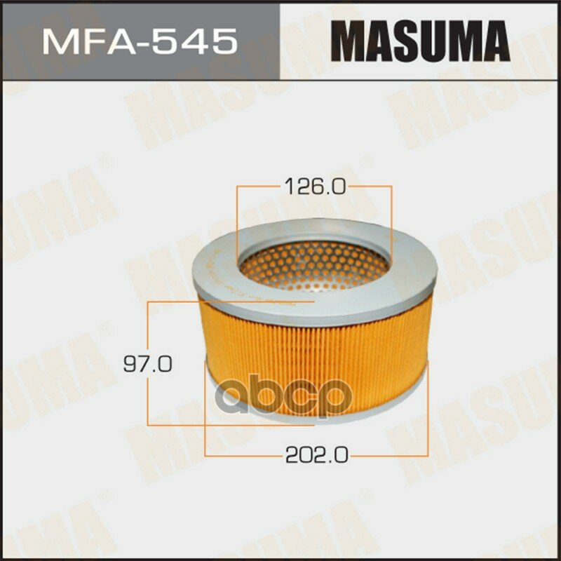 Фильтр воздушный Masuma арт. MFA-545