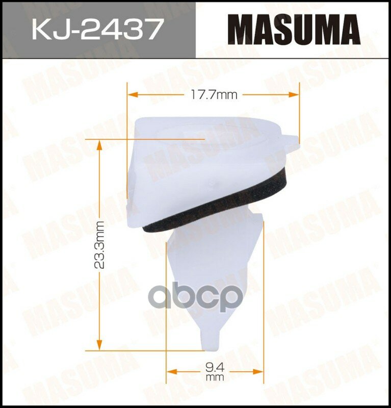 Клипса TOYOTA Masuma арт. KJ-2437