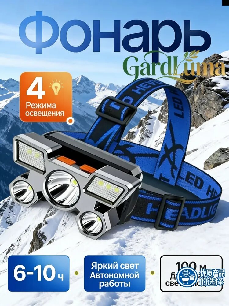 Уличный светильник, LED, количество ламп:9шт