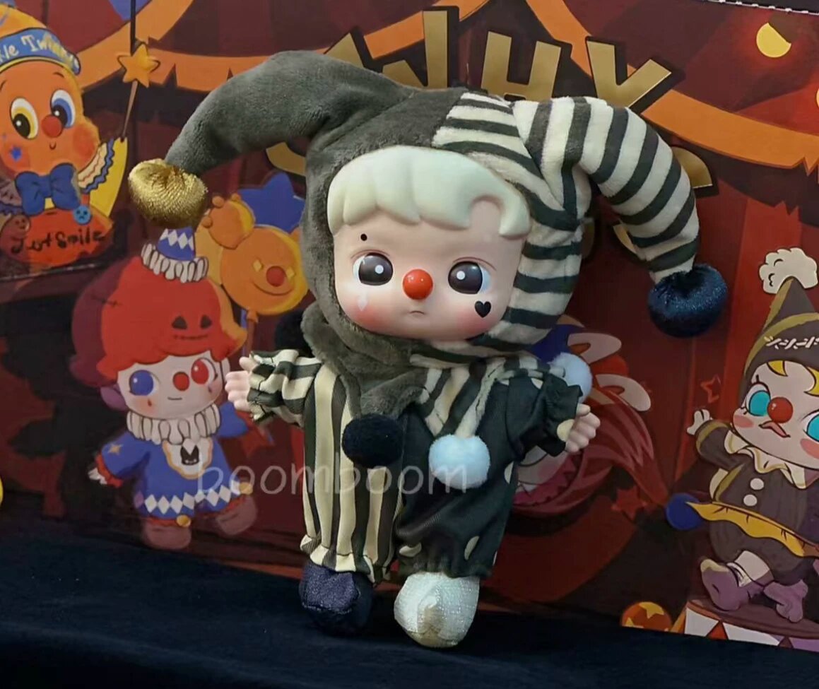 Фигурка-ключик в стиле WHY SO SERIOUS Silver Mist Clown для Хэллоуина, мягкая резиновая коллекционная игрушка, 1 шт