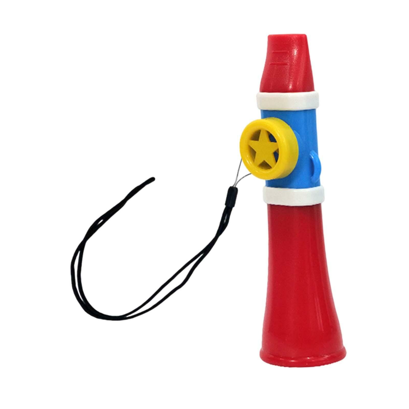 Kazoo — портативный образовательный музыкальный инструмент, подходящий для игры на гитаре, укулеле и клавиатуре, красный.