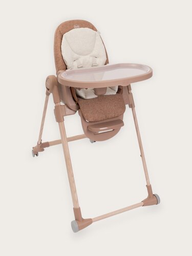 Изображение товара Стульчик для кормления ребенка Chicco Polly Armonia Terracotta 3-в-1