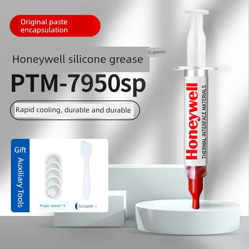 Термопаста Honeywell 7950 с аппликатором - Премиум-смазка для передачи тепла в игровых консолях