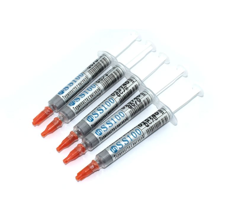 Термопаста Amperin SS100 3 грамма 5 шт