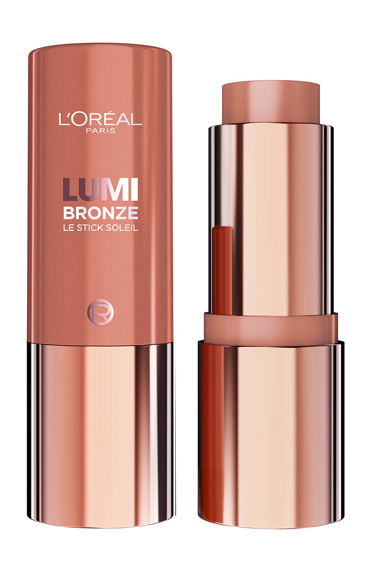 L'OREAL Бронзер-стик для лица Lumi, 9 г, 100, Sunkissed Rose