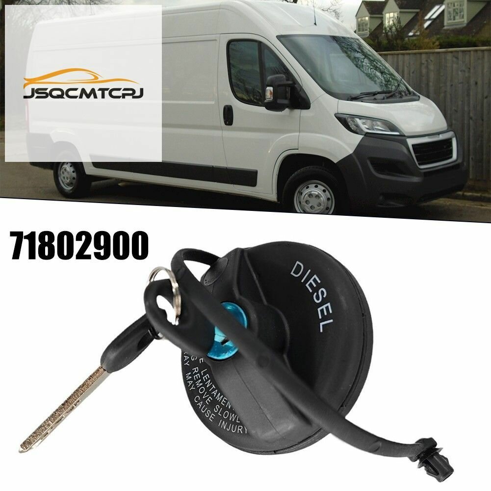 Крышка топливного бака с замком и 2 ключами для FIAT DUCATO, BOXER, RELAY 71802900