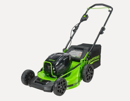 Изображение товара Газонокосилка аккумуляторная GREENWORKS GC82HPLM51, 82V, 51 см, бесщеточная без АКБ и ЗУ.