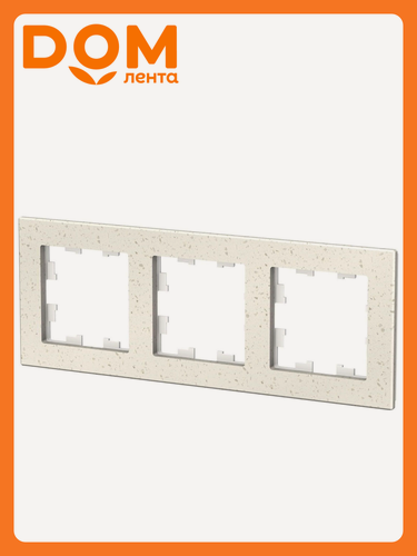 Изображение товара Рамка Schneider Electric "Atlas Design Nature" ATN343103, пластик, ABS, IP20, серый