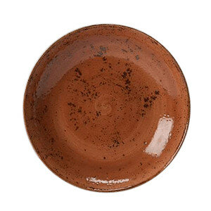 Салатник «Крафт»; фарфор; D=29см; терракот (Steelite, Великобритания)