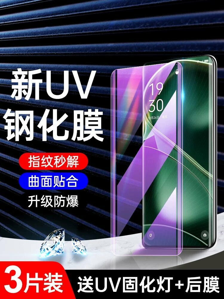 OPPO Find X6 Pro Гидрогельный экран защитный пленка Ультратонкая Высокая прозрачность 2-штук комплект для смартфона