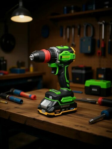 Изображение товара Шуруповерт ProCraft PA18Pro DFR, бесщеточный, с 1 аккумулятором и зарядным устройством